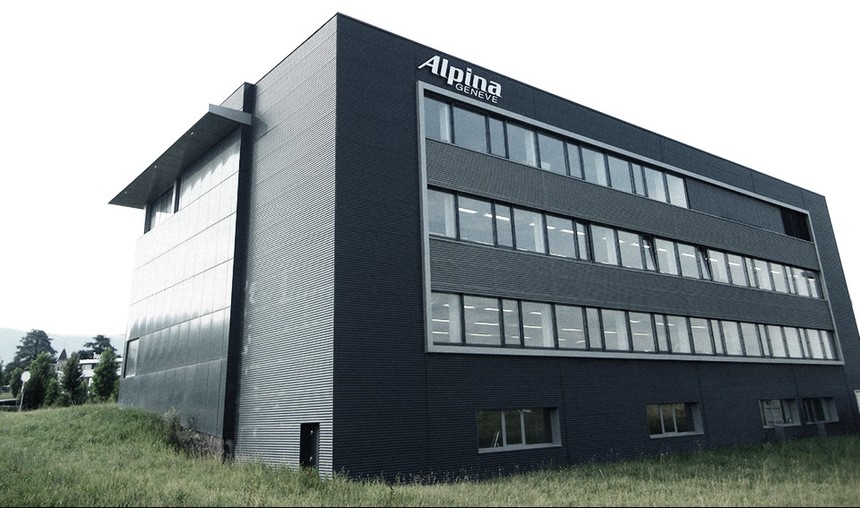 Nové výrobní sídlo Alpiny v Ženevě